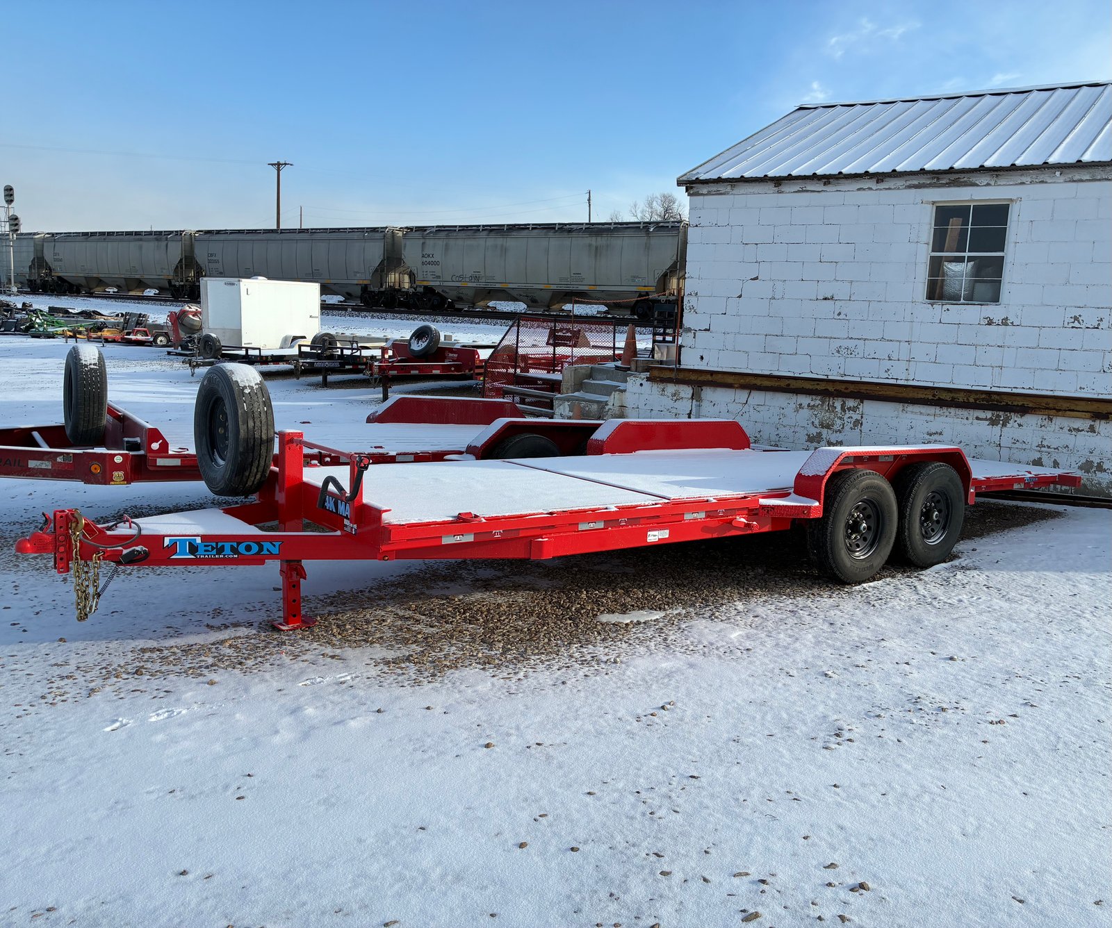 2026 Teton 22' Tilt Trailer 14K GVW