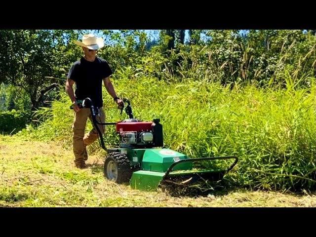 Billy Goat Walk Behind Brush Mower
