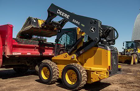 Deere 324G Wheeled Skid Steer