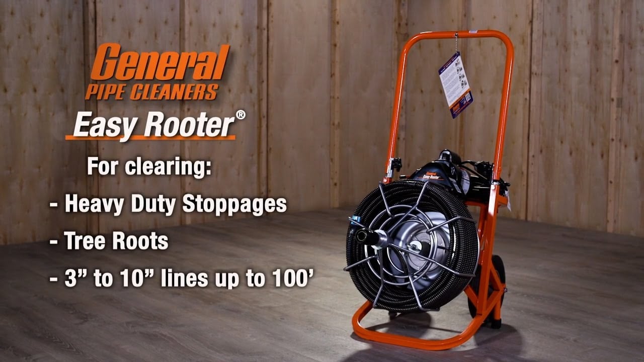 General Easy Rooter Jr 1/2" x 100' Sewer Snake