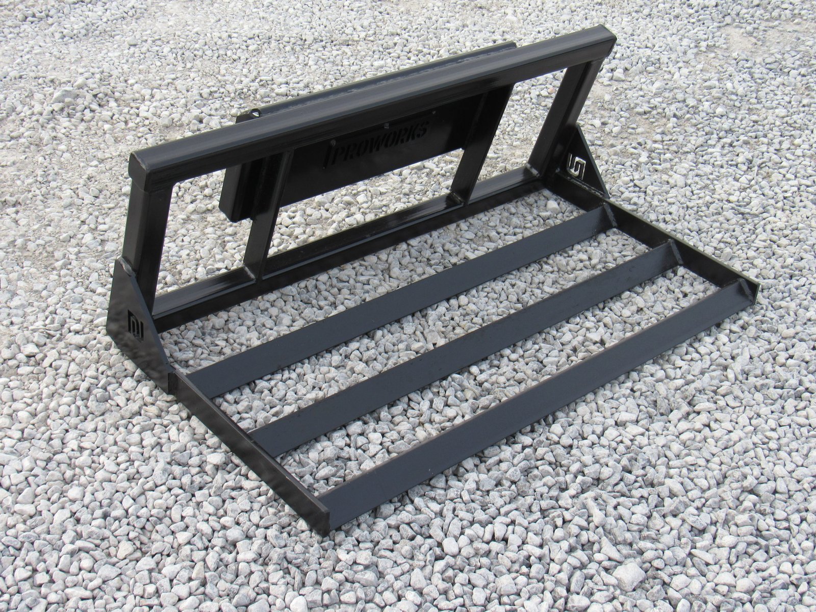 Mini Skid Steer landscape rake leveler