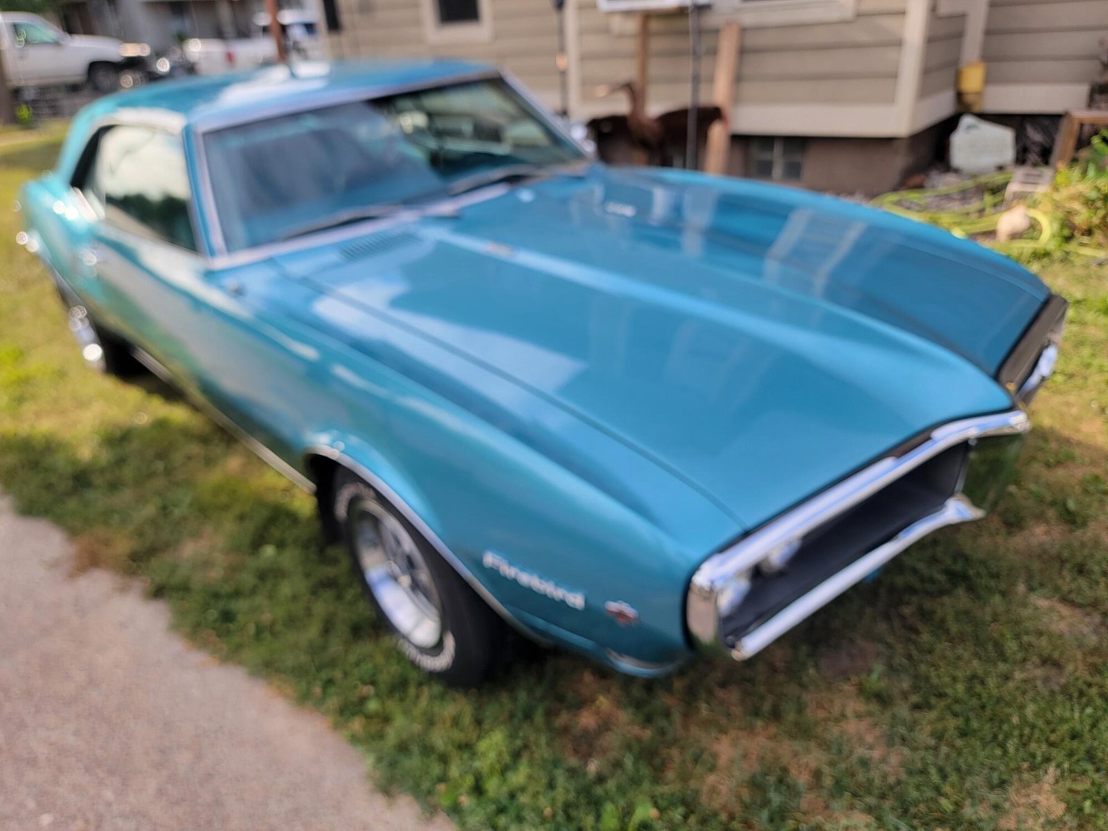 1968 Pontiac Firebird Original California Black Plate Car - Full size