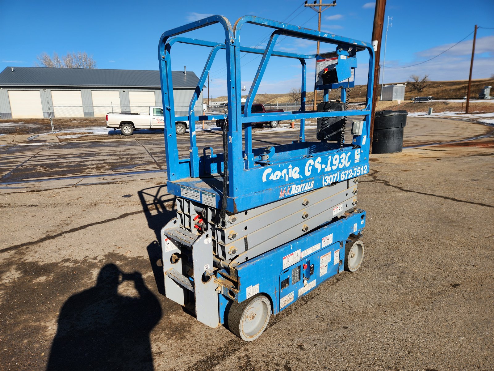 2014 Genie GS 1930 Scissor Lift - Full size