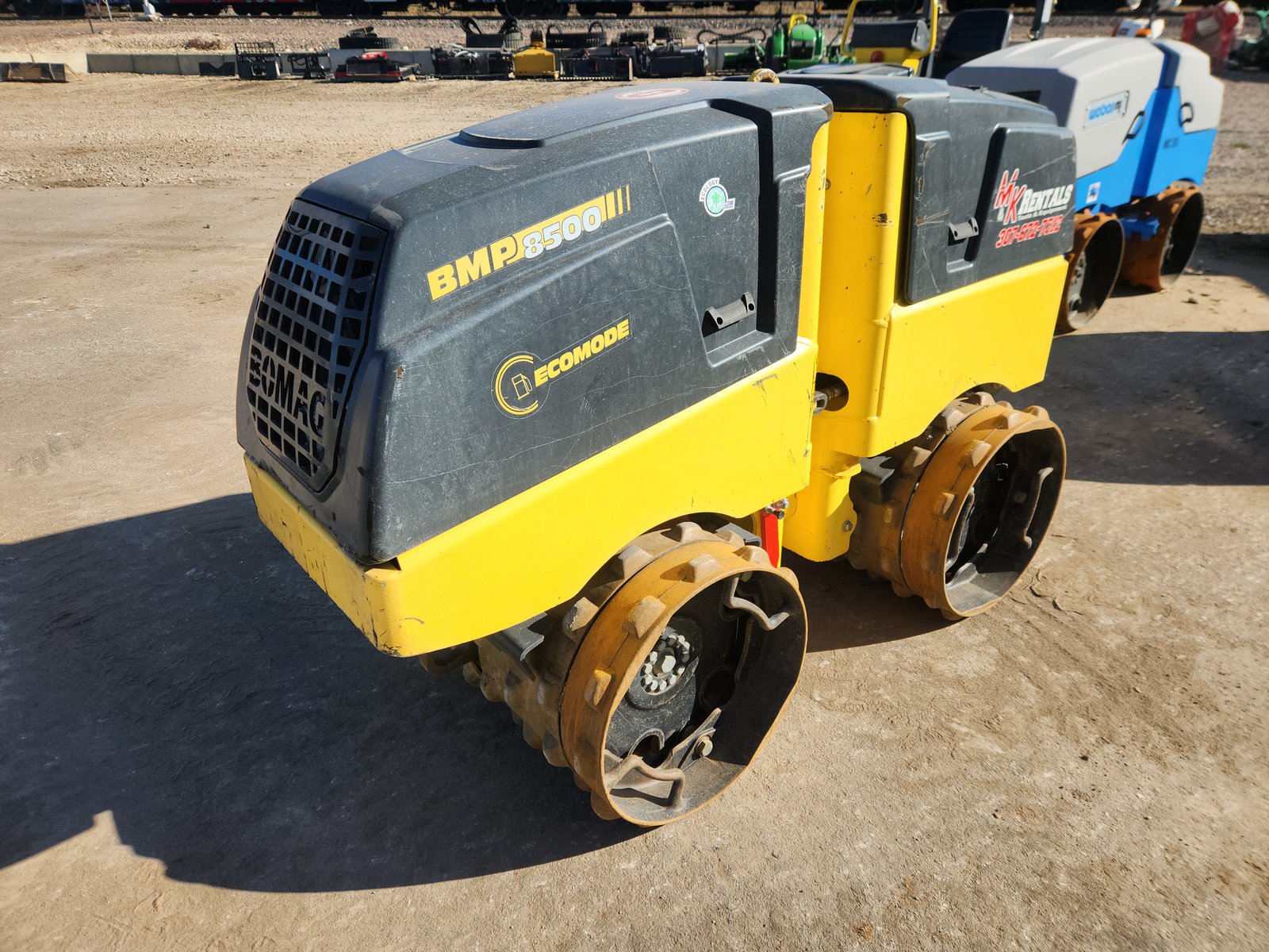 2022 Bomag BMP8500 Articulated Trench Roller - Full size