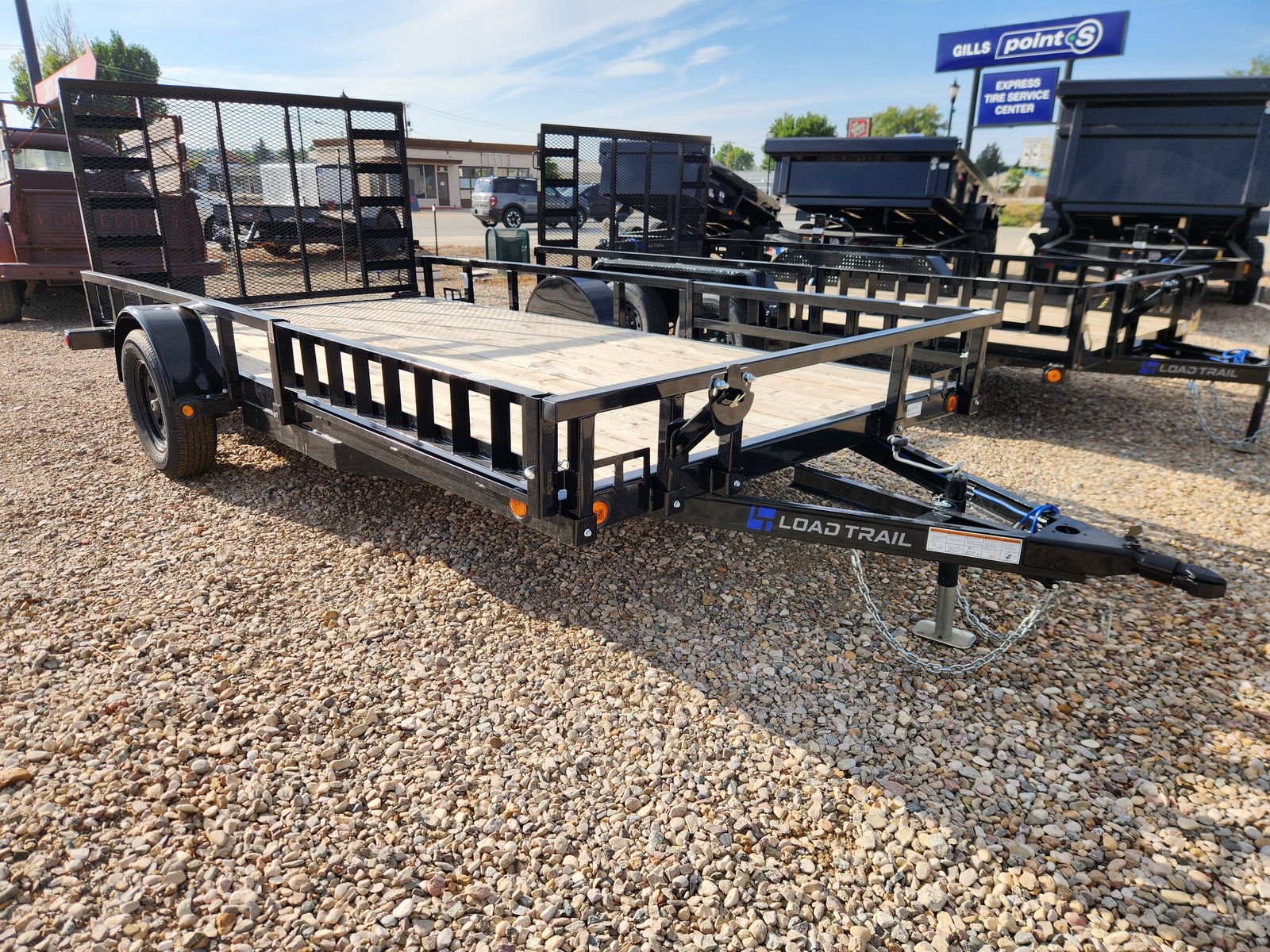 2025 Load Trail 83"x14' Utility Trailer 3500lb HD Ramp - Full size