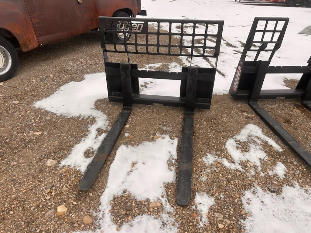 Haugen MPF 48-10 5000lb 48" Standard Pallet Forks - Full size