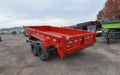 2026 Load Trail 14' 18" side Dump Trailer 14K GVW