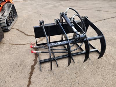 Mini Skid Steer 42" Brush Grapple Bucket - Image 1