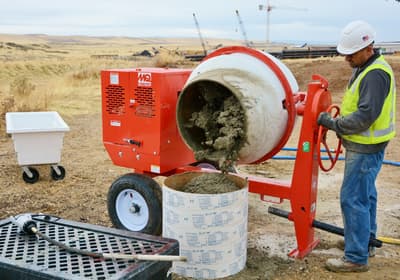 MQ Towable Concrete Mixer