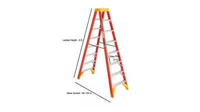 Step Ladder 8 ft