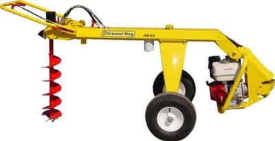 Towable Ground Hog Auger 6",8",10",12" bit