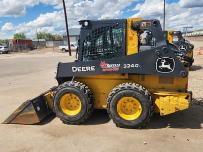 2022 Deere 324G Wheeled Skid Steer - Image 2