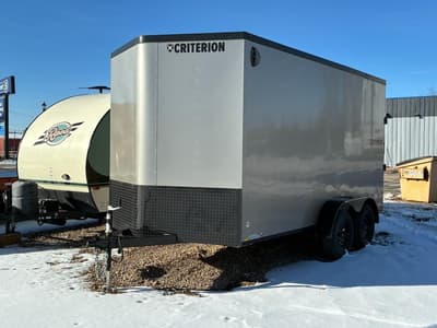 2025 Criterion 7'x14' Enclosed Trailer 7,700lb GVW - Image 1