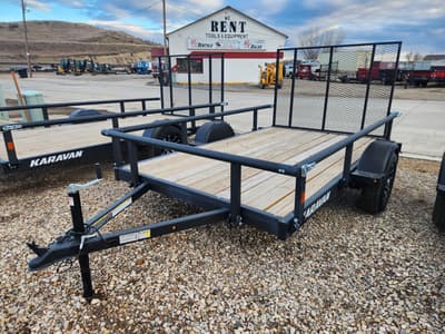 2026 Karavan 6'x10' Pro Utility Ramp Trailer - Image 1