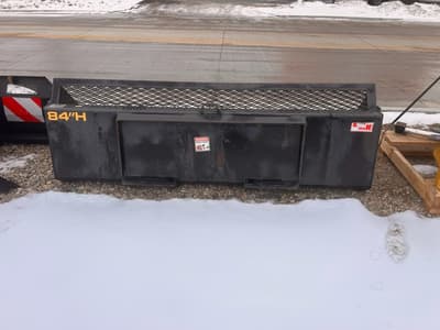 Easy Man 84" High Capacity Skid Steer Snow Lite Material Bucket - Image 1