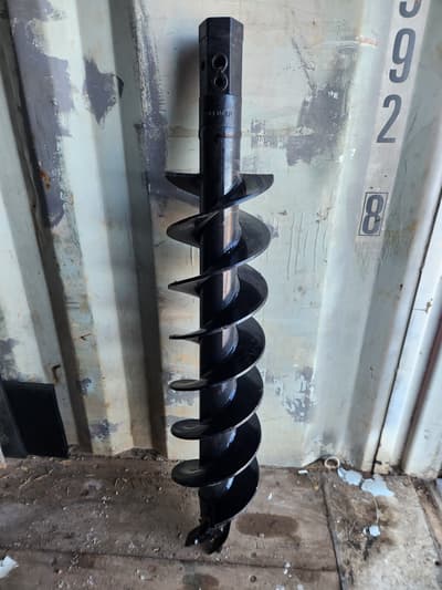 Haugen 10609 9" Fabricated Auger Bit 2" Hex - Image 1