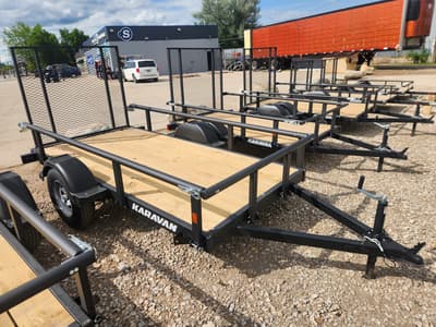 Karavan 5'x8' HD Utility Ramp Trailer - Image 4