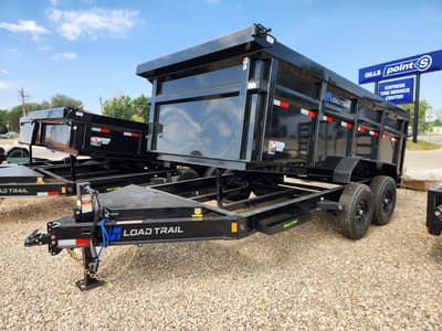 Load Trail 83"x14'x48" Dump Trailer 14K GVW, 14 ply tires - Image 1