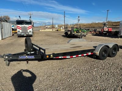 Used 2023 Load Trail 83"x18' Car Hauler 7K GVW 8 Ply Tires - Image 2