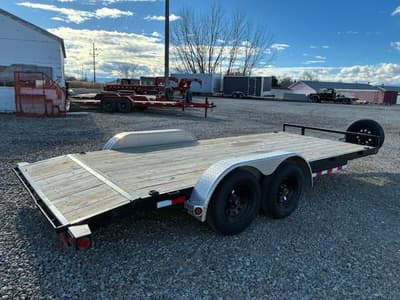 Used 2023 Load Trail 83"x18' Car Hauler 7K GVW 8 Ply Tires - Image 4