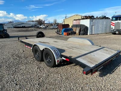 Used 2023 Load Trail 83"x18' Car Hauler 7K GVW 8 Ply Tires - Image 3