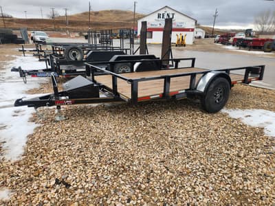 Used 2024 Heartland 7'x12' Tilt Utility Trailer - Image 2