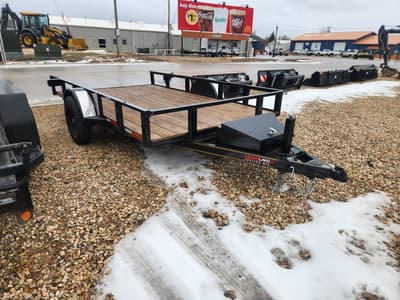 Used 2024 Heartland 7'x12' Tilt Utility Trailer - Image 1