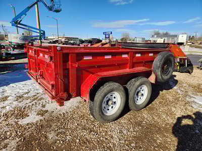 Used 2024 Load Trail 72"x10' Dump Trailer 24" sides, 10.4K GVW 12 Ply Tires - Image 4