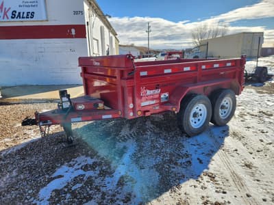 Used 2024 Load Trail 72"x10' Dump Trailer 24" sides, 10.4K GVW 12 Ply Tires - Image 2