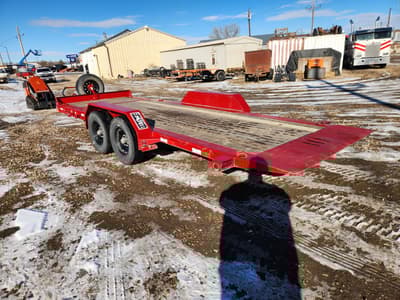 Used 2024 Load Trail 83"x20' Tilt-N-Go Equipment Trailer 14K GVW 14 Ply Tires - Image 4
