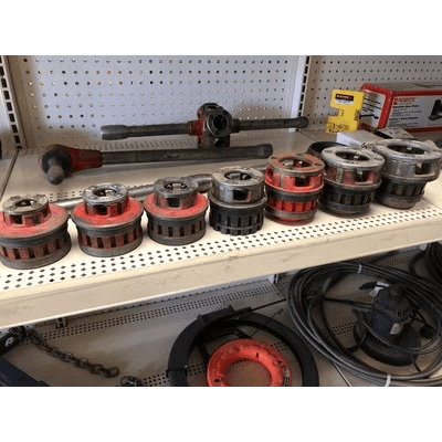 Ridgid hand pipe threader ratchet set