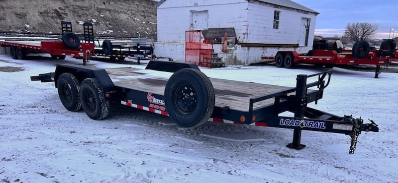 Used 2022 Load Trail 83"x20' Ramp Trailer 14K GVW 14 Ply Tires